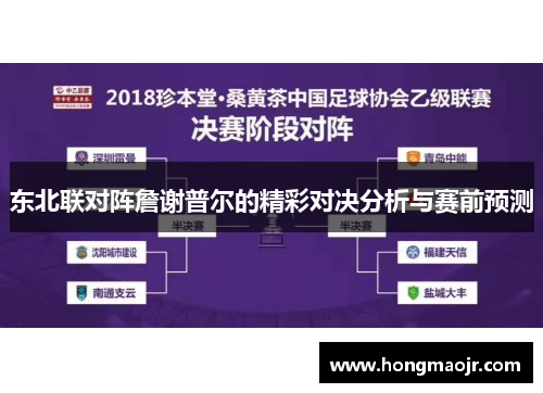 东北联对阵詹谢普尔的精彩对决分析与赛前预测